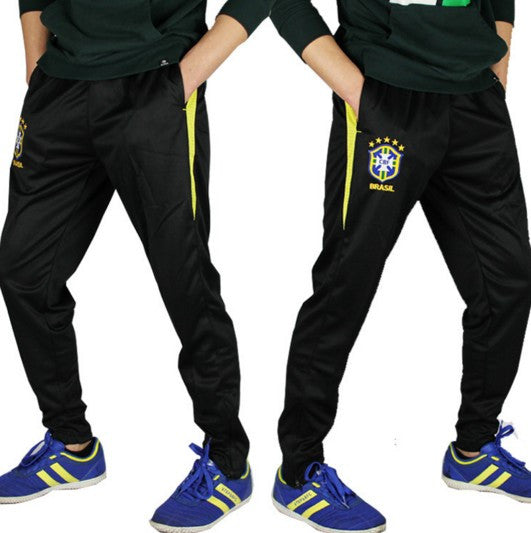 Brazil Team Breathable Soccer Training Pants