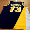 Throwback Basketball Jersey With Stitch Work Logo