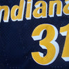 Throwback Basketball Jersey With Stitch Work Logo