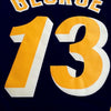 Throwback Basketball Jersey With Stitch Work Logo