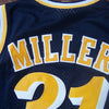 Throwback Basketball Jersey With Stitch Work Logo